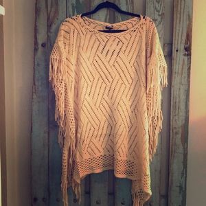 Open knit crochet